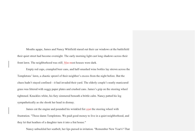 copy and line edit to improve clarity